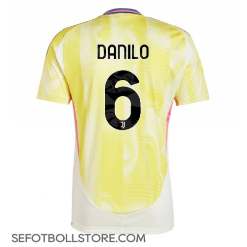 Juventus Danilo Luiz #6 Replika Bortatröja 2024-25 Kortärmad